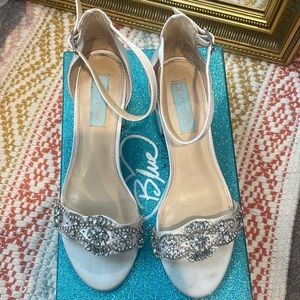 Blue by Betsey Johnson Block Heels
